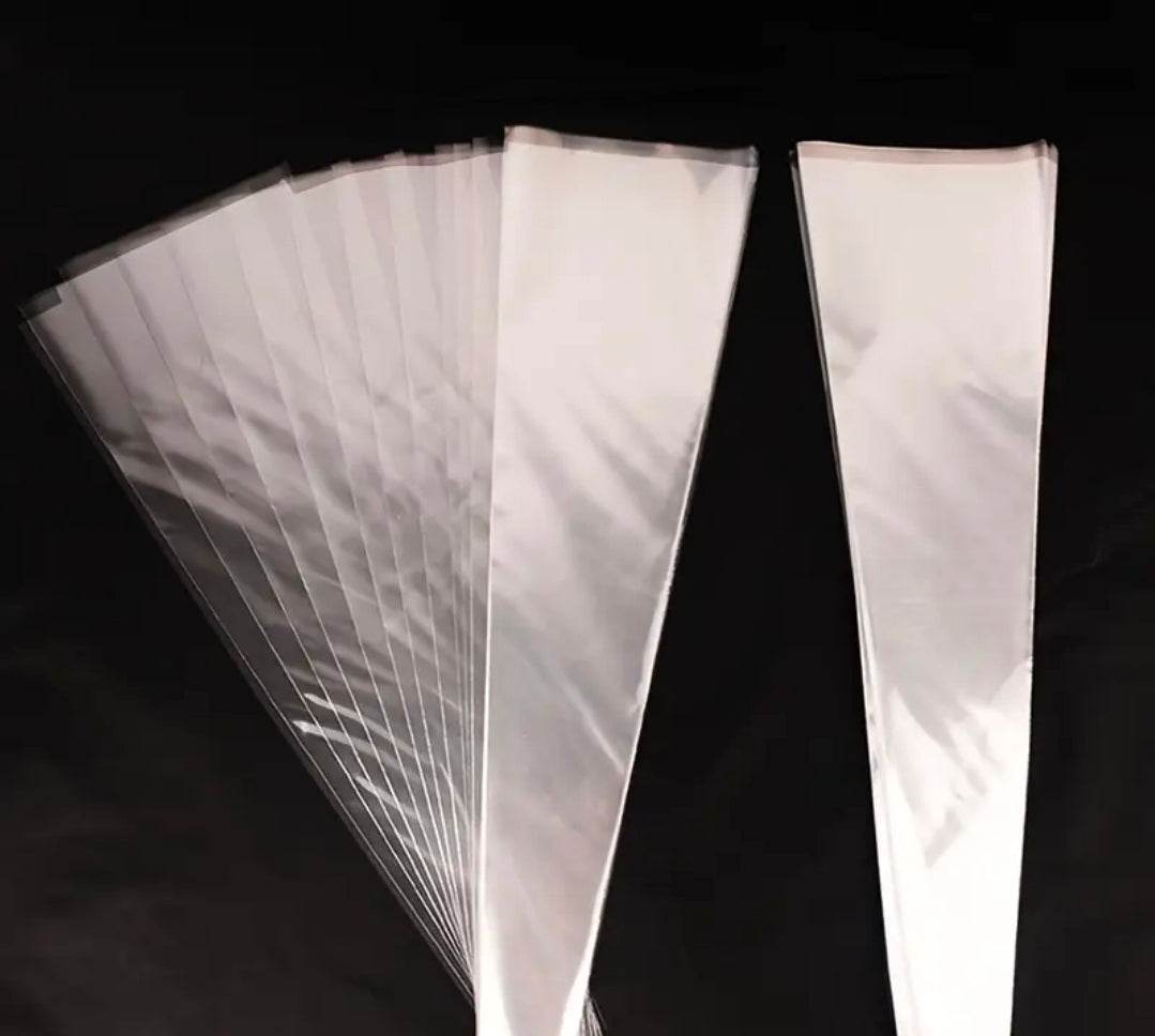 Transparent Single Flower Sleeve